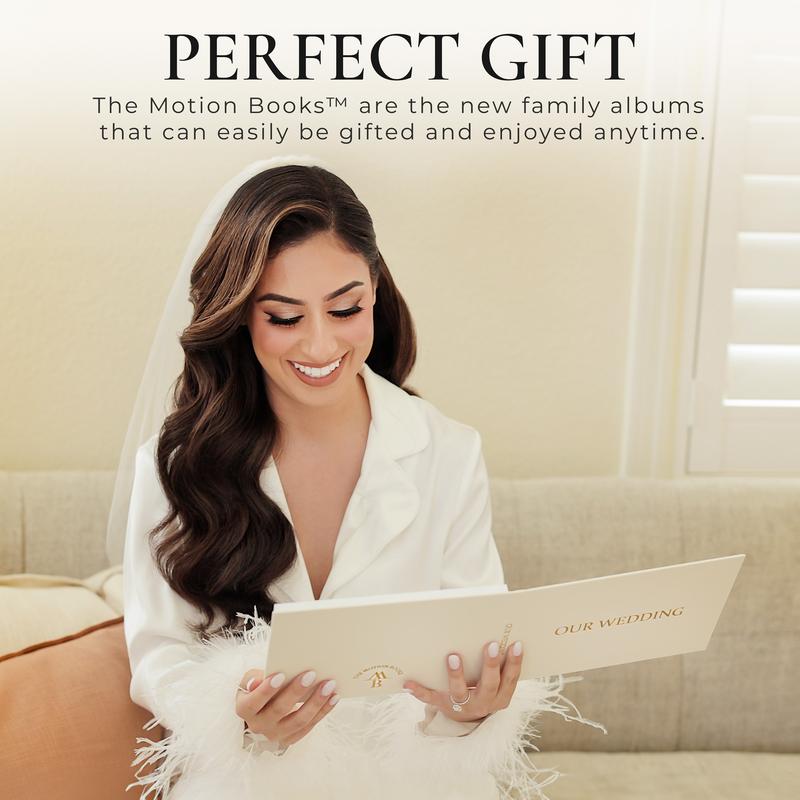 The Love Book | Video Book That Plays Your Wedding Video